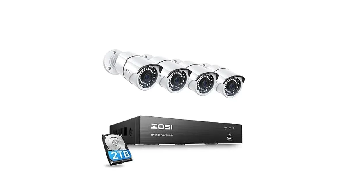 ZOSI 8CH 4K PoE
